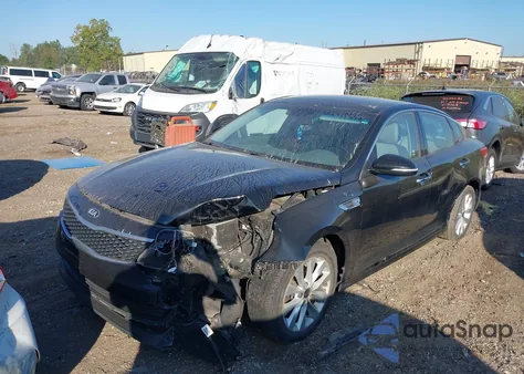 2016 Kia Optima Ex из США, поврежденный, VIN 5XXGU4L39GG054891